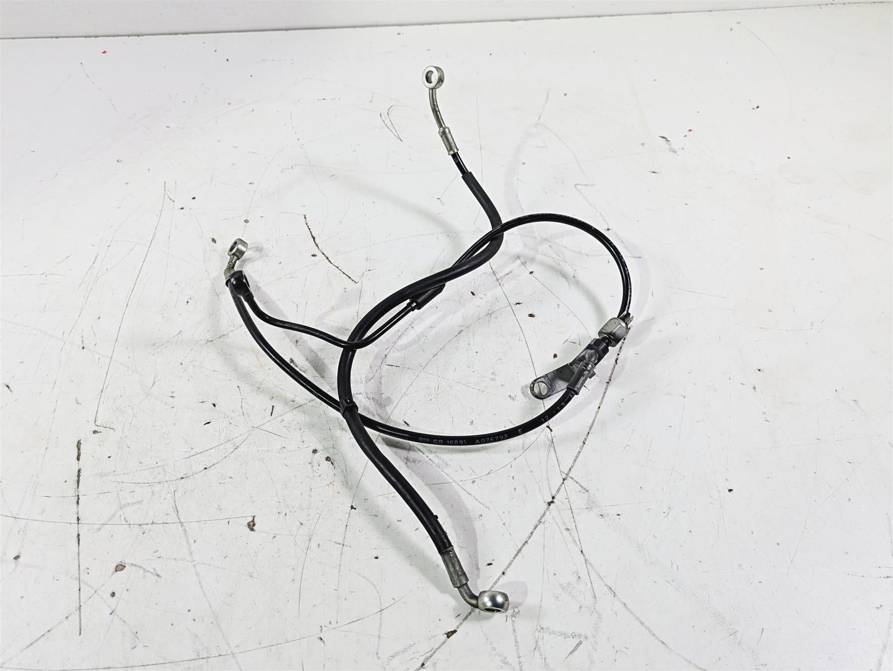 2016 Harley FLSTC Softail Heritage Abs Rear Brake Line Hose Set 43373-11A {{ shop.shopifyCountryName }} - Mototech271