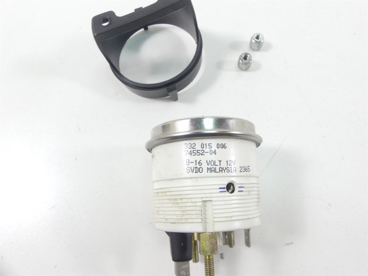 2007 Harley FLHTCU SE CVO Electra Glide Voltage Volt Gauge Meter 74552-04 {{ shop.shopifyCountryName }} - Mototech271