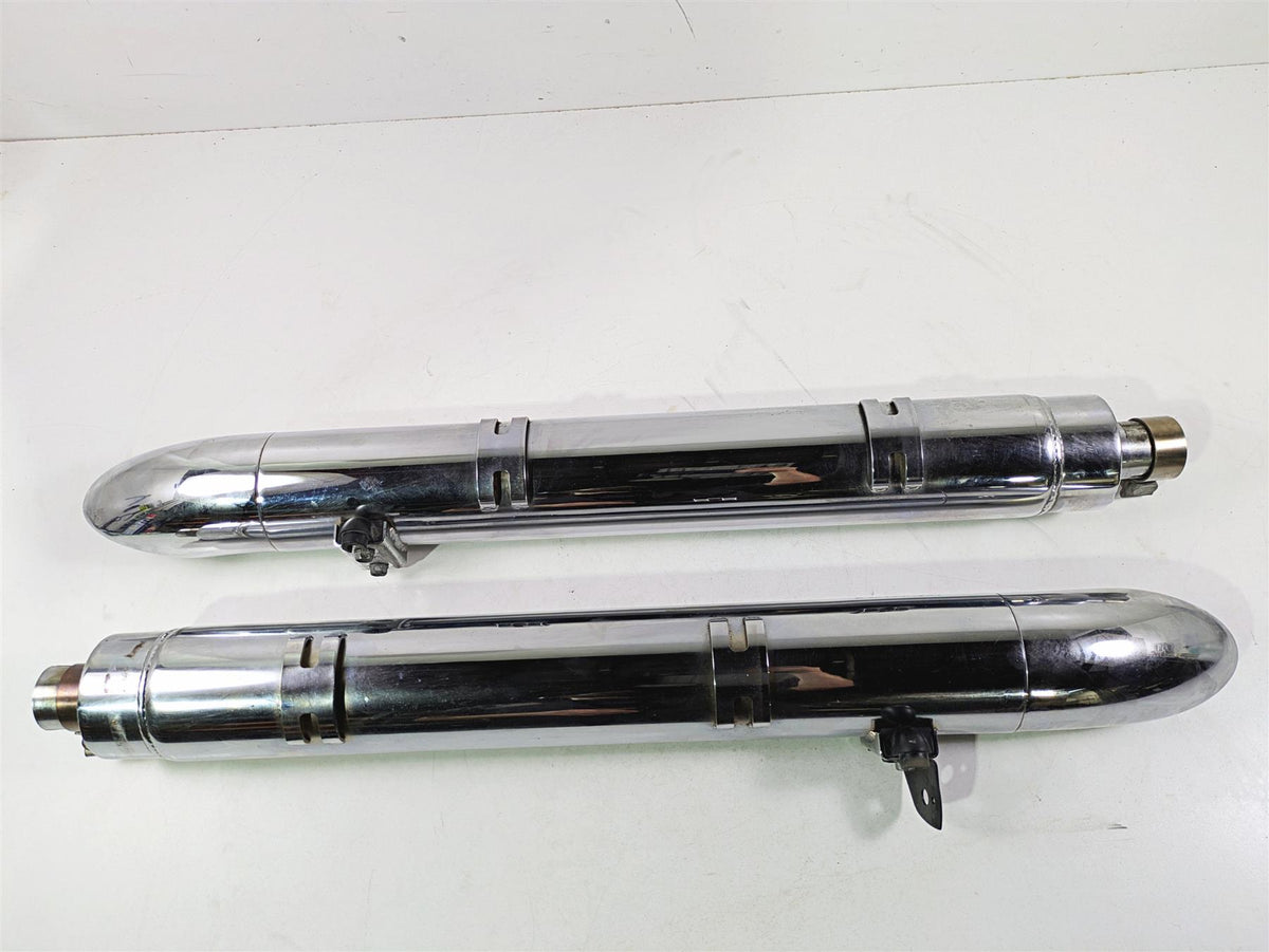 2017 Indian Chieftain Limited Vance Hines Turn Down Slip On Exhaust 4" 18531 {{ shop.shopifyCountryName }} - Mototech271