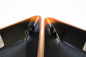2014 Harley Touring FLHR Road King  Side Cover Set - Amber Whisky  66250-09 | Mototech271