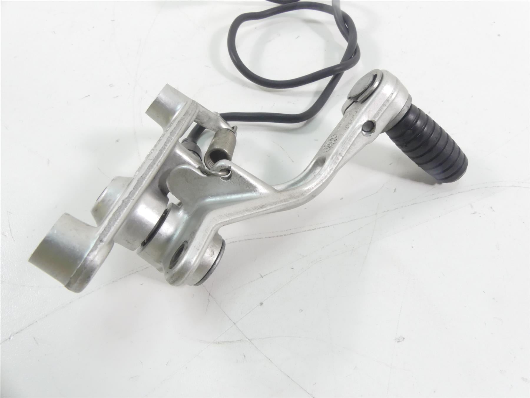 2004 Aprilia RSV 2 1000R Mille Rear Brake Pedal & Mount Bracket E106259 {{ shop.shopifyCountryName }} - Mototech271