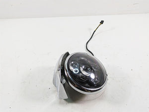 2005 Harley Dyna FXDL Low Rider Led Headlight Head Light + Visor 5-3/4" 69675-05 | Mototech271