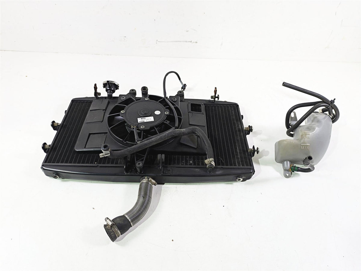2006 Triumph Rocket 3 Radiator Fan Hoses Reservoir T2108307 {{ shop.shopifyCountryName }} - Mototech271