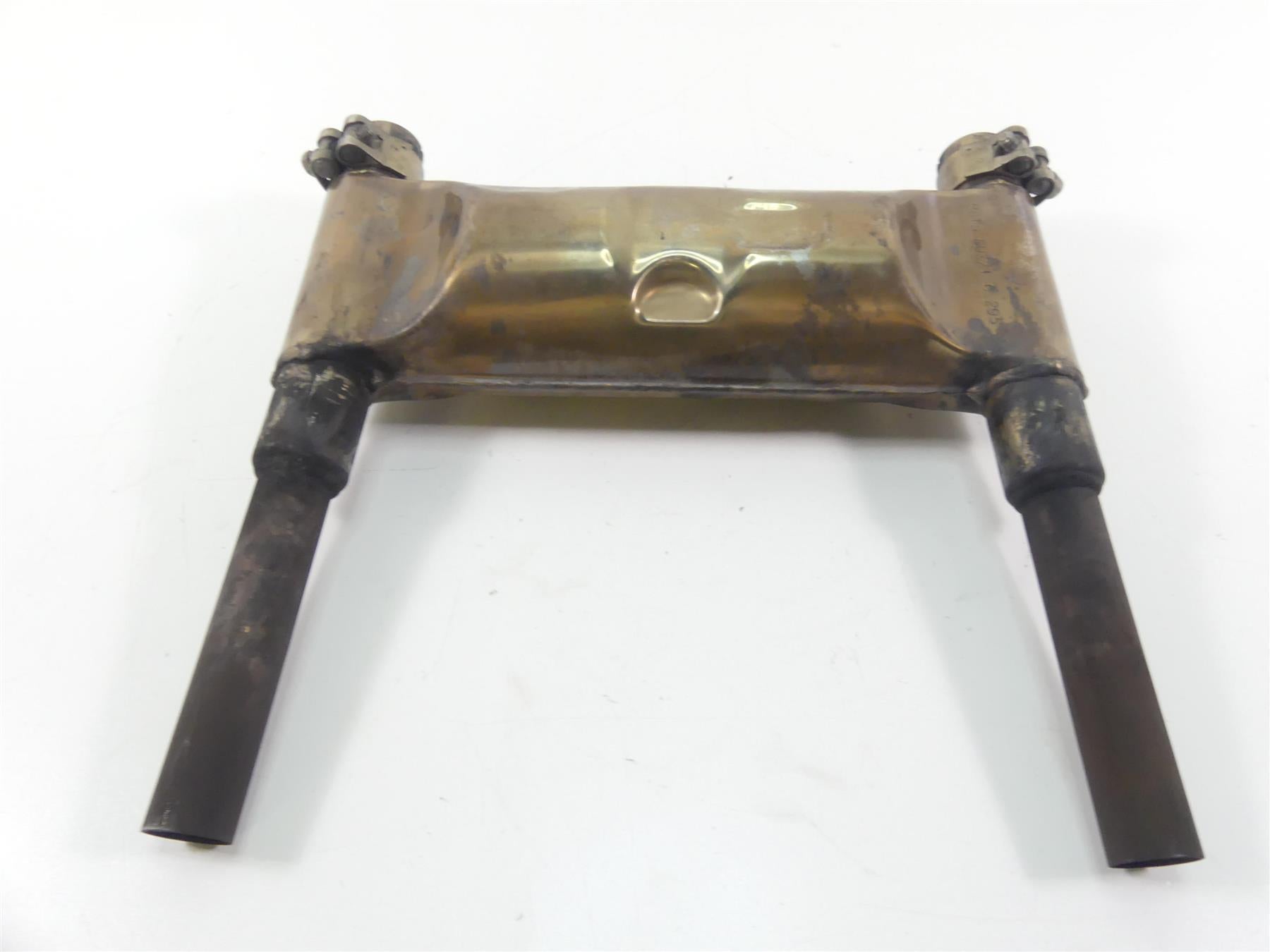 2001 Moto Guzzi California Sp 1100 Oem Exhaust Center Chamber Pipe GU03123900 {{ shop.shopifyCountryName }} - Mototech271