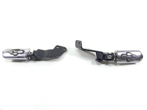 2002 Honda VTX1800 R Rear Passenger Footpeg Set 50680-MCV-000 50685-MCV-000 | Mototech271