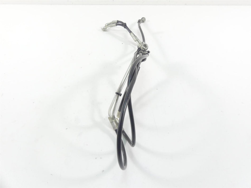 2014 Ducati Hypermotard 821 SP Front Abs Brake Line Hose Set 61810491A 61810481A {{ shop.shopifyCountryName }} - Mototech271