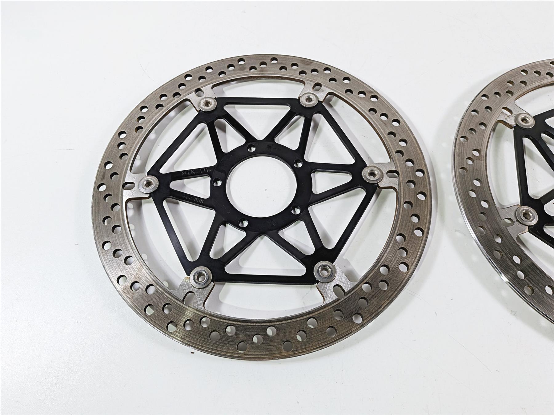 2019 Ducati Panigale V4S V4 S Corse Front Brake Rotor Disc Set 4.9mm 49240901A {{ shop.shopifyCountryName }} - Mototech271