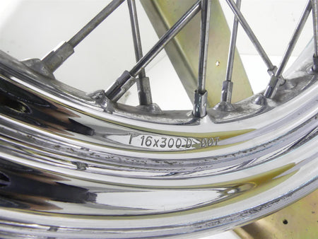 2005 Harley Touring FLHRSI Road King Front 16x3 Spoke Wheel Rim - Read 43440-05A {{ shop.shopifyCountryName }} - Mototech271