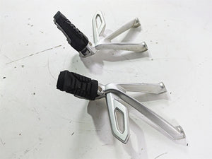 2015 BMW R1200GS Adv K51 Rear Passenger Footpeg Set 46718526741 46718526742