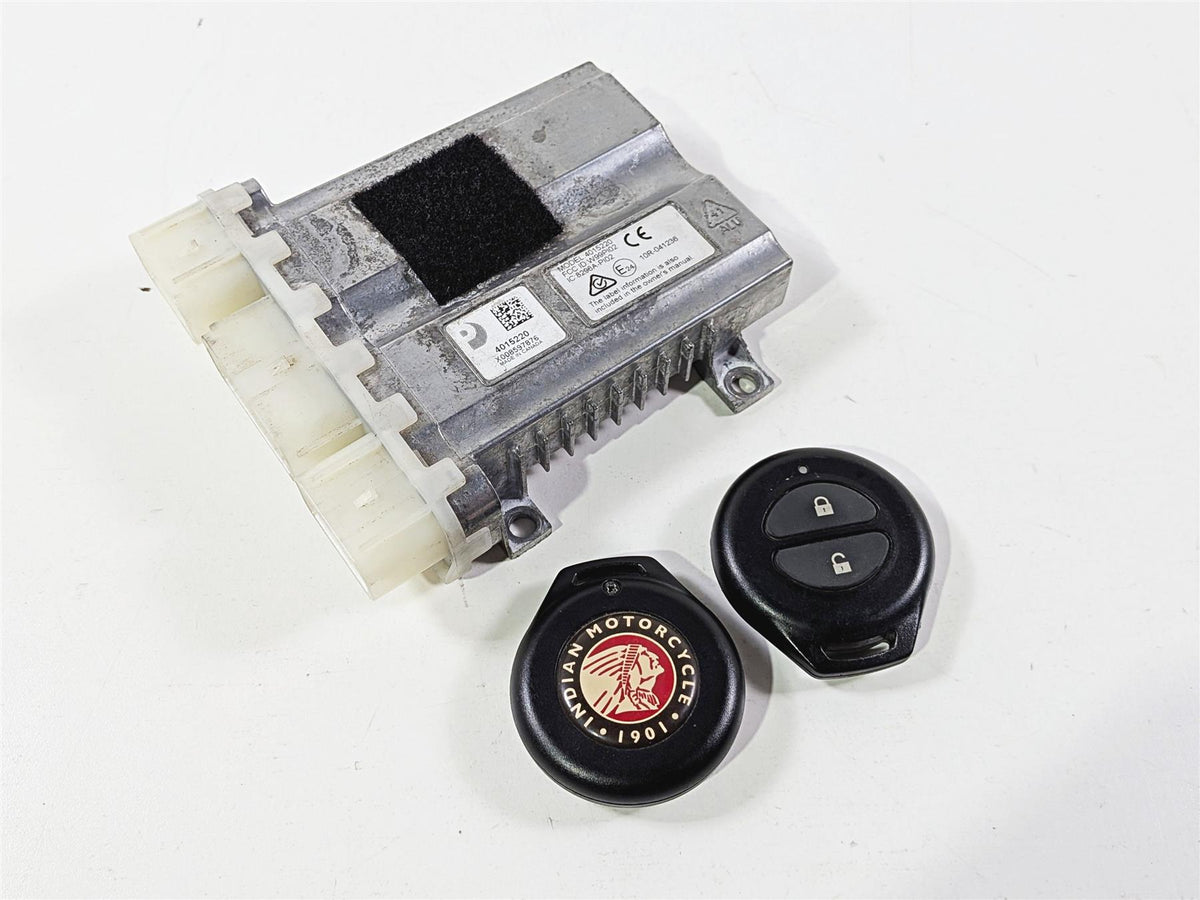 2015 Indian Chieftain Vcm Vehicle Control Module Ecm & Fob 4015220 4014121H-Mototech271