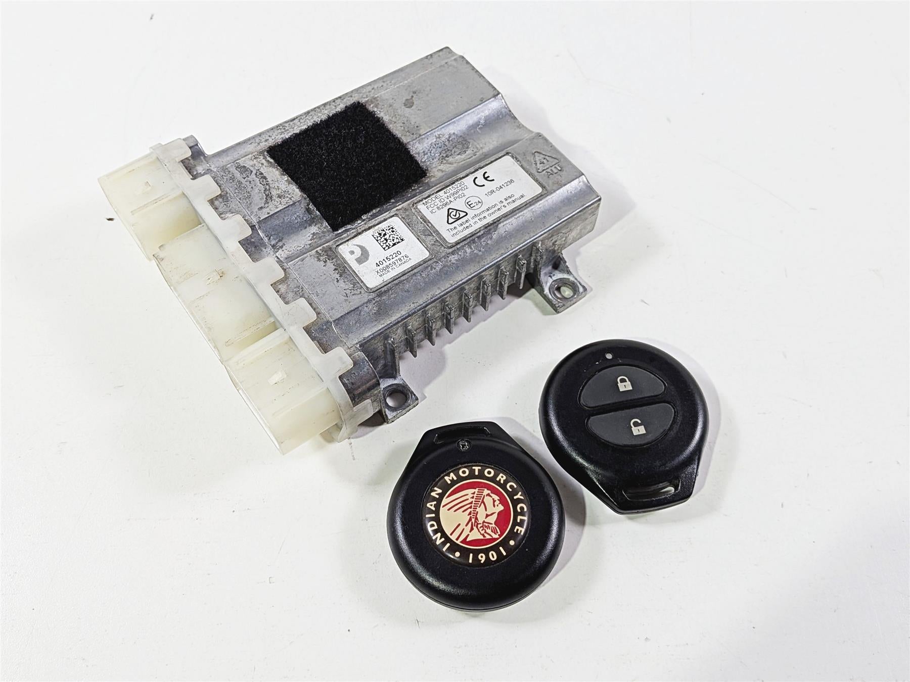 2015 Indian Chieftain Vcm Vehicle Control Module Ecm & Fob 4015220 4014121H-Mototech271