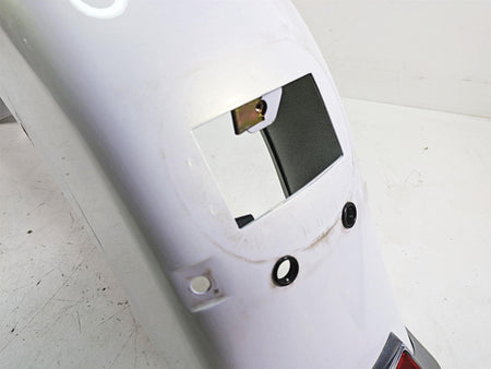 2008 Harley FLHTCU Electra Glide Rear Fender White Black Pearl 59579-06 {{ shop.shopifyCountryName }} - Mototech271