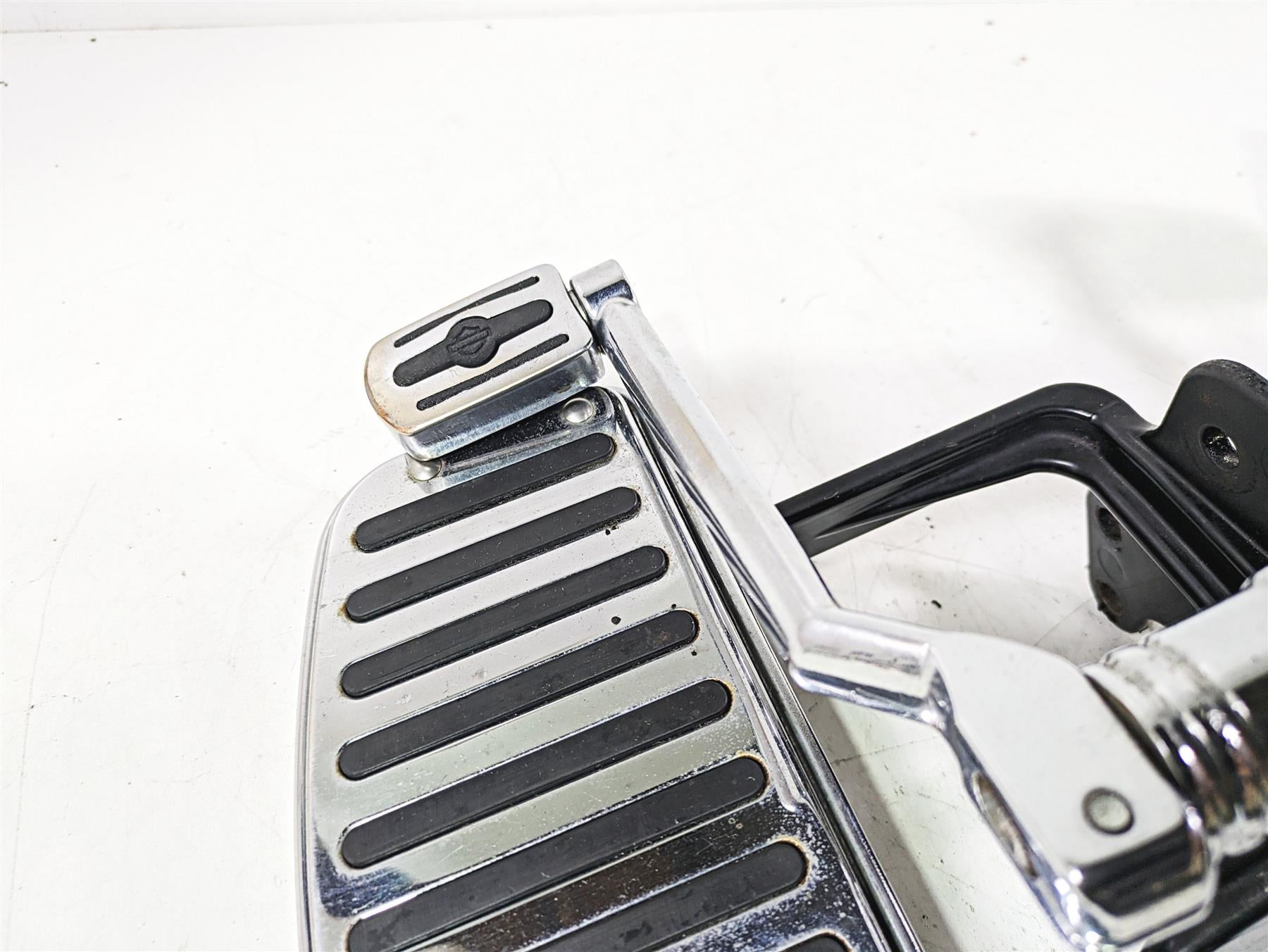 2002 Harley FLSTC Softail Heritage Left Right Chrome Floor Board Set 33630-00A {{ shop.shopifyCountryName }} - Mototech271