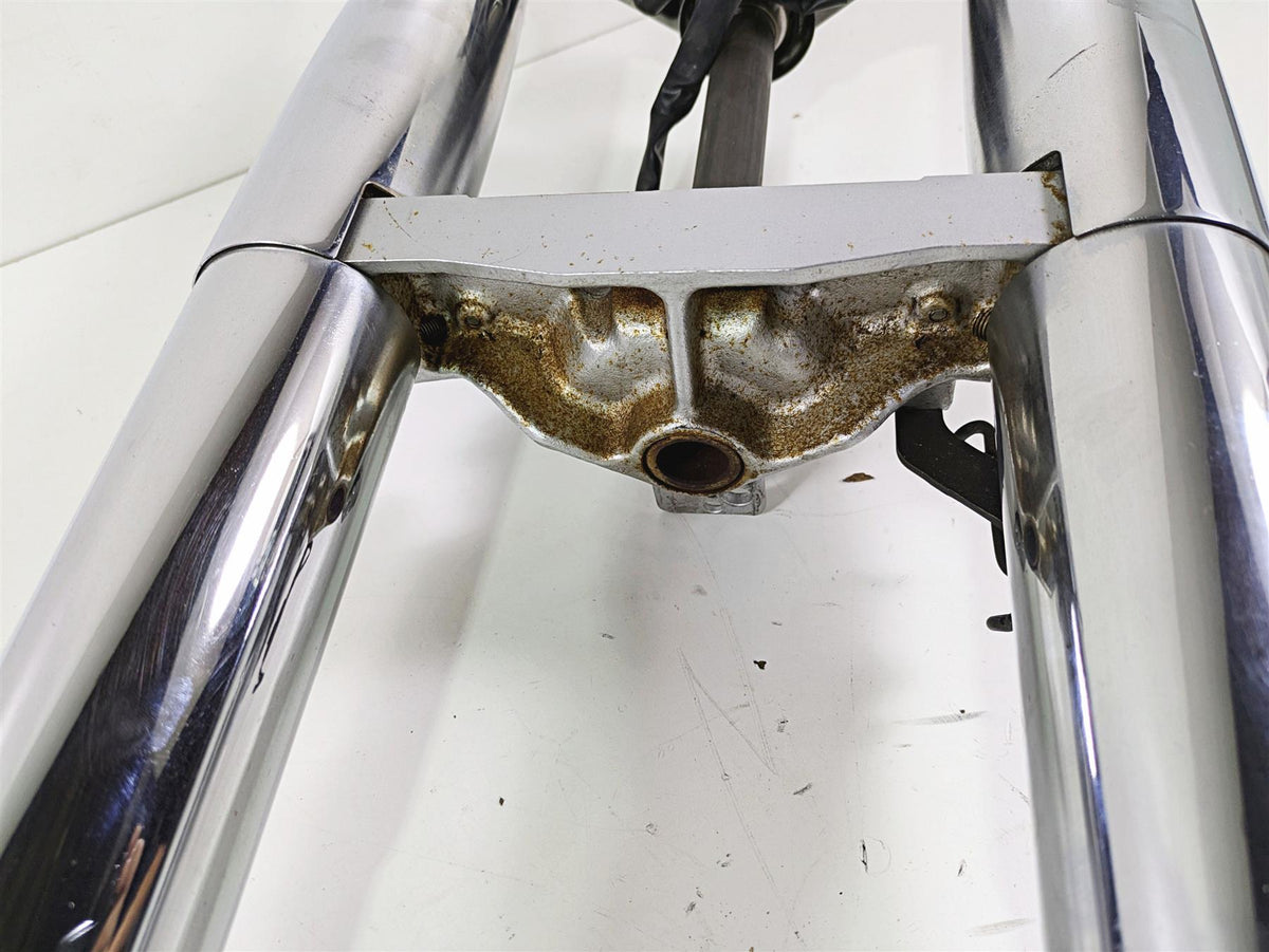 2001 Honda VT1100 Shadow Sabre Straight Front Fork Triple Tree Set 51400-MCK-A01 {{ shop.shopifyCountryName }} - Mototech271