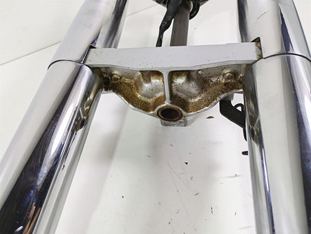 2001 Honda VT1100 Shadow Sabre Straight Front Fork Triple Tree Set 51400-MCK-A01 {{ shop.shopifyCountryName }} - Mototech271