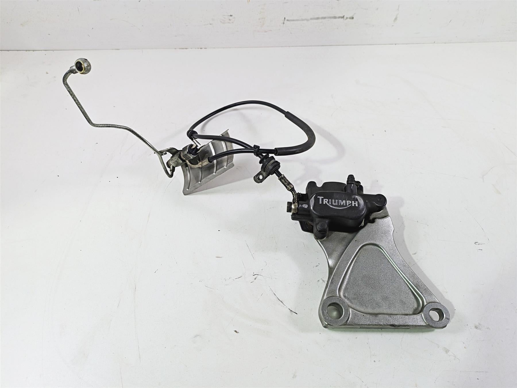 2006 Triumph Rocket 3 Rear Brake Caliper & Bracket & Line Set T2020703 {{ shop.shopifyCountryName }} - Mototech271