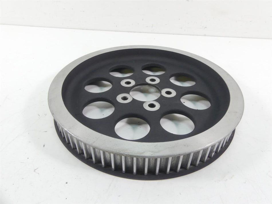 2002 Harley Touring FLHRCI Road King Drive Belt Pulley Sprocket 70T 40225-86 {{ shop.shopifyCountryName }} - Mototech271