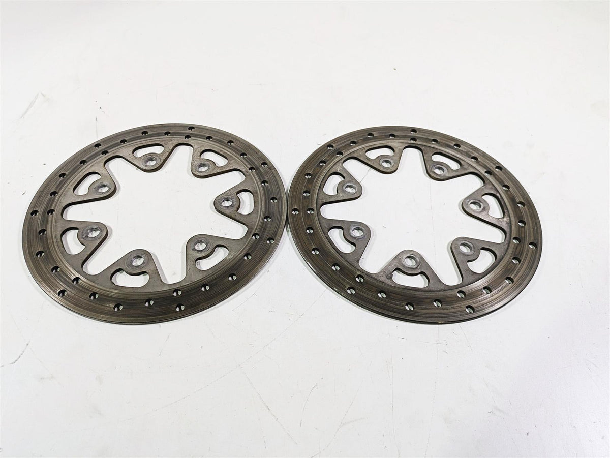 2017 Harley Touring FLHTKSE CVO E-Glide Front Brake Rotor Disc Set 41300019 {{ shop.shopifyCountryName }} - Mototech271
