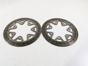 2017 Harley Touring FLHTKSE CVO E-Glide Front Brake Rotor Disc Set 41300019 | Mototech271