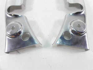 2010 Harley Touring FLHX Street Glide Rear Subframe Strut Chrome Covers 47502-09