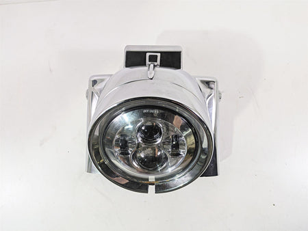 2007 Harley Touring FLHRSE CVO Road King Chrome Nacelle Headlight Set 67674-03 {{ shop.shopifyCountryName }} - Mototech271