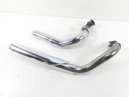 2002 Yamaha XVS1100 V-Star Oem Exhaust Pipe Header Manifold Set 5EL-14610-10-00 {{ shop.shopifyCountryName }} - Mototech271