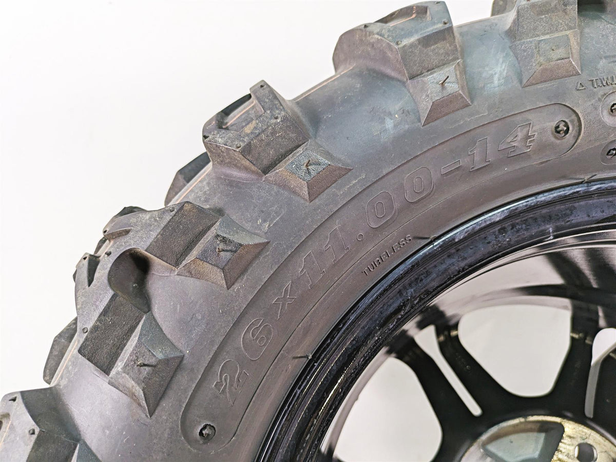 2021 CFMoto Zforce 500 Trail Right Rear Wheel Abuzz CST 26x11-14 Tire 9SW0-11010 {{ shop.shopifyCountryName }} - Mototech271