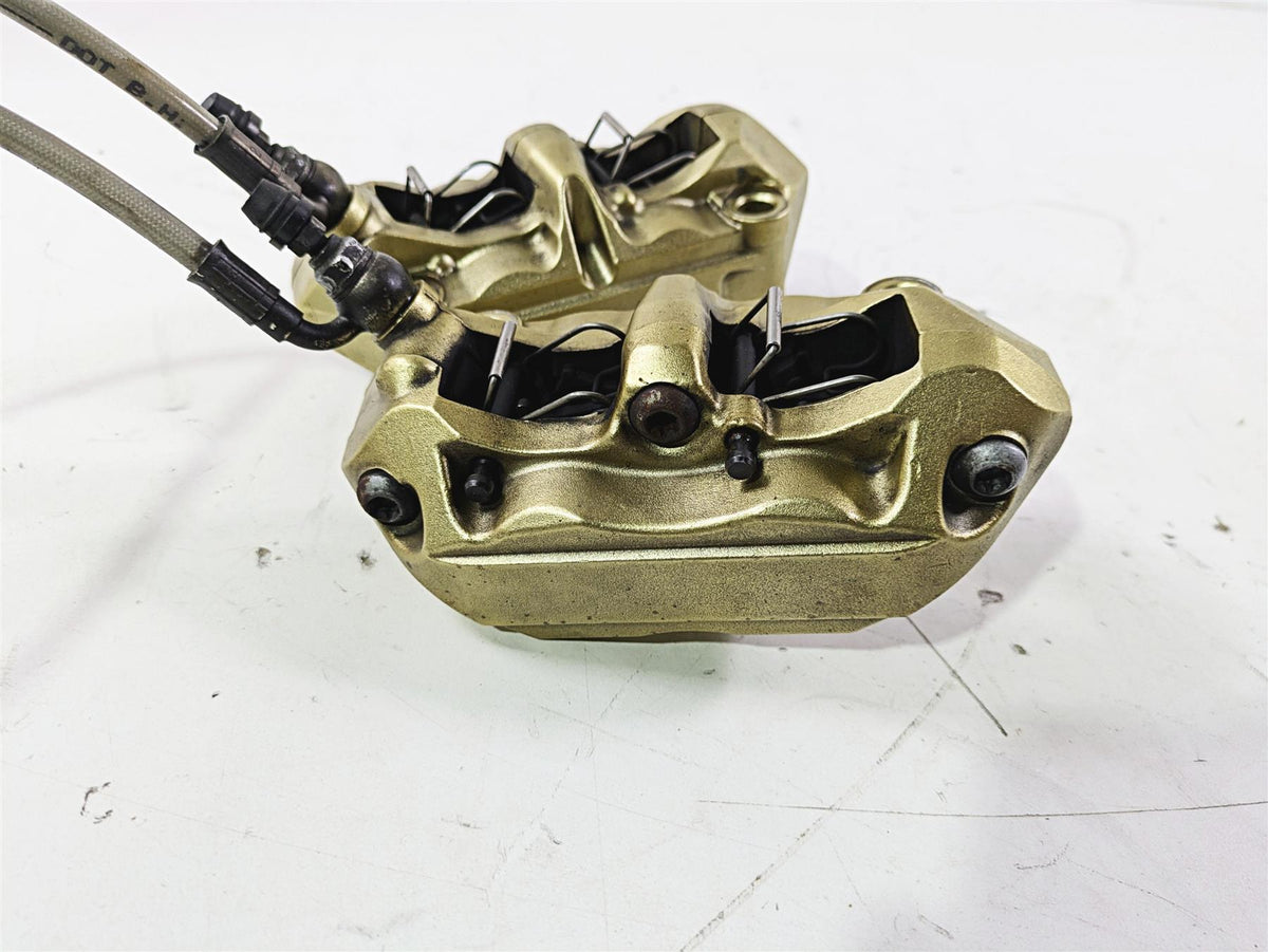 2008 Aprilia RSVR 1000 Factory Brembo Front Brake Caliper Set AP8133590 {{ shop.shopifyCountryName }} - Mototech271