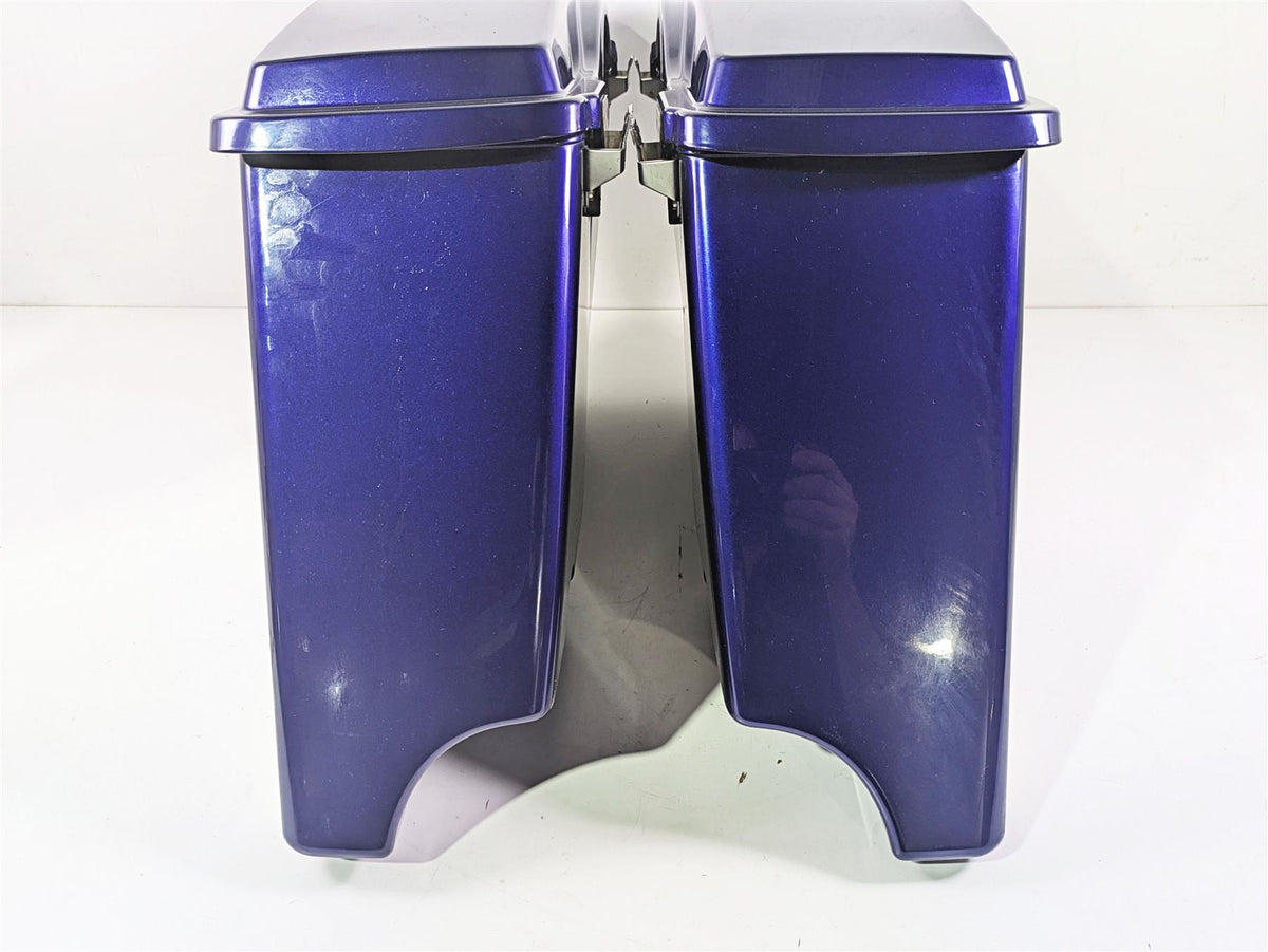 2010 Harley Touring FLHXSE CVO Street Glide Saddlebag Set Candy Condor 92464-10 {{ shop.shopifyCountryName }} - Mototech271