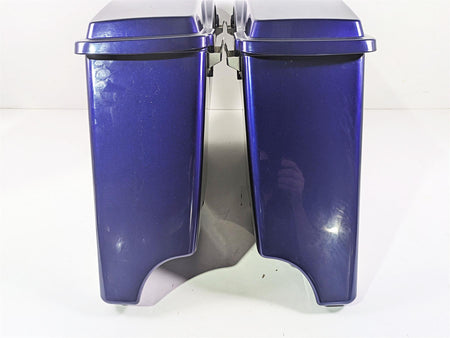 2010 Harley Touring FLHXSE CVO Street Glide Saddlebag Set Candy Condor 92464-10 {{ shop.shopifyCountryName }} - Mototech271