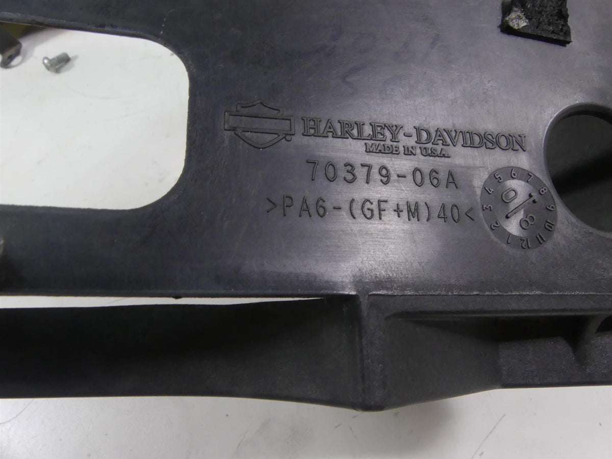 2009 Harley FXDF Dyna Fat Bob Battery Tray Holder Stay Bracket & Cover 70379-06B {{ shop.shopifyCountryName }} - Mototech271