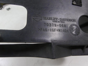 2009 Harley FXDF Dyna Fat Bob Battery Tray Holder Stay Bracket & Cover 70379-06B