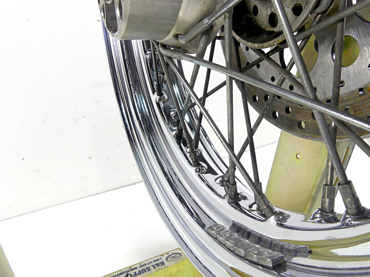2002 Harley FLSTCI Softail Heritage 16x3 Rear Wheel Rim - Read 43085-97 {{ shop.shopifyCountryName }} - Mototech271