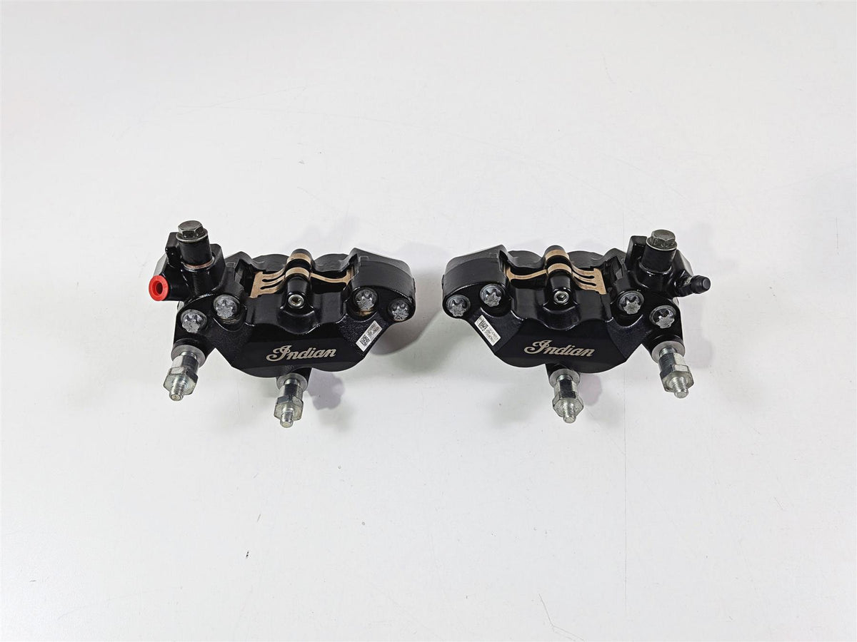 2015 Indian Chieftain Nissin Front Abs Brake Caliper Set - Read 1912390 1912391-Mototech271