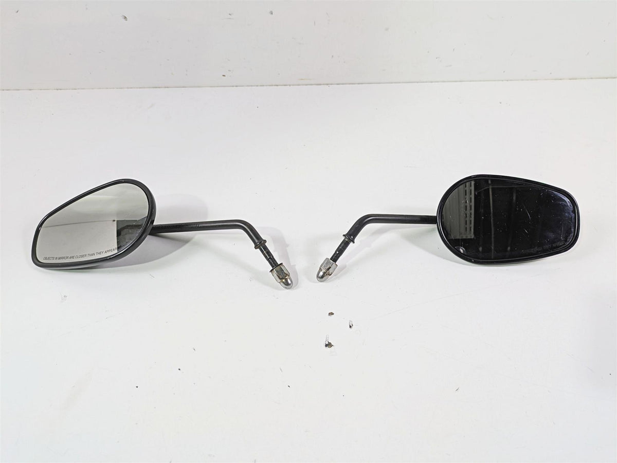 2016 Harley FXDF Dyna Fat Bob Black Rear View Mirror Set 91909-03B 91910-03B {{ shop.shopifyCountryName }} - Mototech271