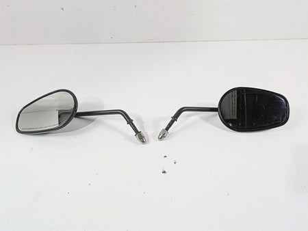 2016 Harley FXDF Dyna Fat Bob Black Rear View Mirror Set 91909-03B 91910-03B {{ shop.shopifyCountryName }} - Mototech271