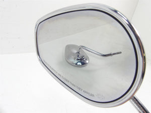 2014 Harley FXDL Dyna Low Rider Chrome Rear View Mirror Set 91840-03 91845-03