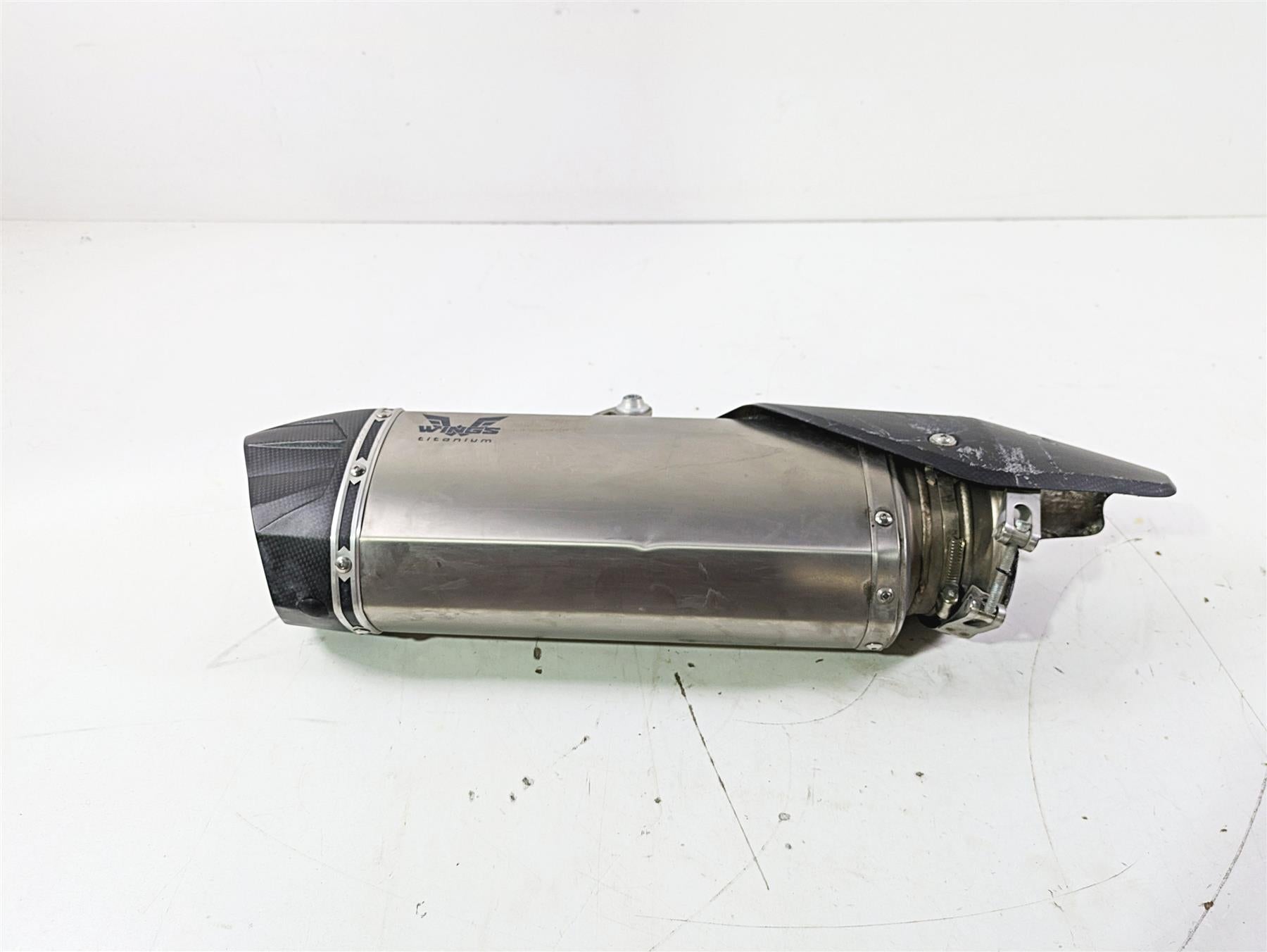 2022 KTM 1290 Super Adventure S Wings Titanium Exhaust Pipe Muffler Slip On 0211 {{ shop.shopifyCountryName }} - Mototech271