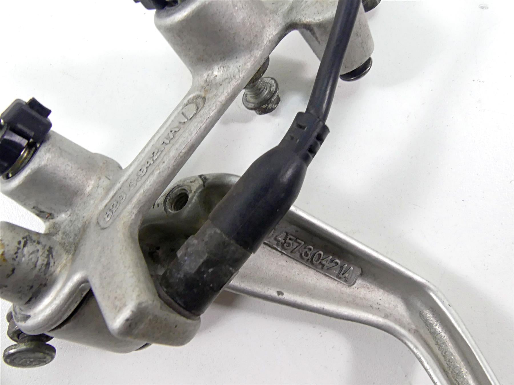 2008 Ducati 848 SBK Rear Brake Lever Pedal & Mount Bracket 45720421A 82939421A {{ shop.shopifyCountryName }} - Mototech271