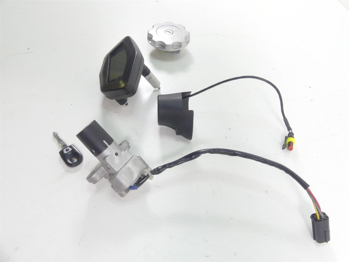 2008 Ducati Hypermotard 1100 Speedometer Ignition Switch Key Set - 4K 40610584A {{ shop.shopifyCountryName }} - Mototech271