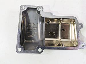 2007 Harley Touring FLHRSE CVO Road King Transmission Chrome Cover Set 34469-06B