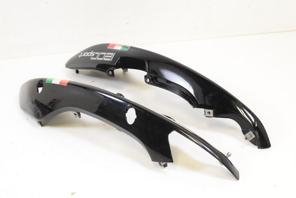 2008 Moto Guzzi Breva Sport 1200 Rear Tail Side Cover Cowl Fairing SET 5573330 {{ shop.shopifyCountryName }} - Mototech271