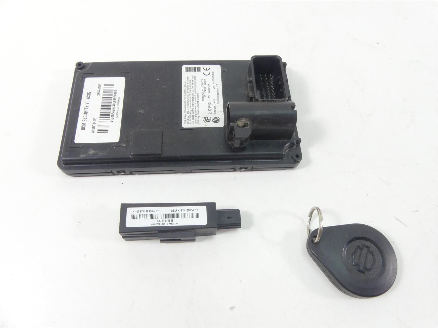 2019 Harley FLHC Softail Heritage Bcm Security Y-Axis Module + Fob Set 41000349 {{ shop.shopifyCountryName }} - Mototech271