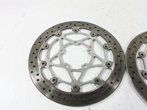 2020 Triumph Daytona 765 Moto2 Brembo Front Brake Rotor Disc Set T2022080 | Mototech271