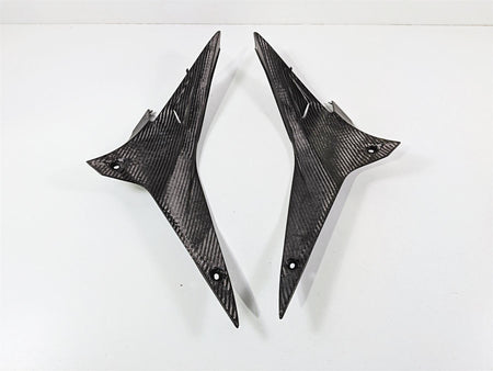 2014 Aprilia RSV4 RR Factory Left Right Leg Carbon Fiber Cover Set 890966 890967 {{ shop.shopifyCountryName }} - Mototech271