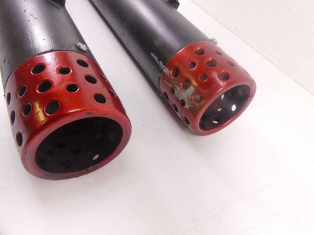 2014 Harley Touring FLHTCU Electra Glide Exhaust Muffler Silencer Set 17131407 {{ shop.shopifyCountryName }} - Mototech271