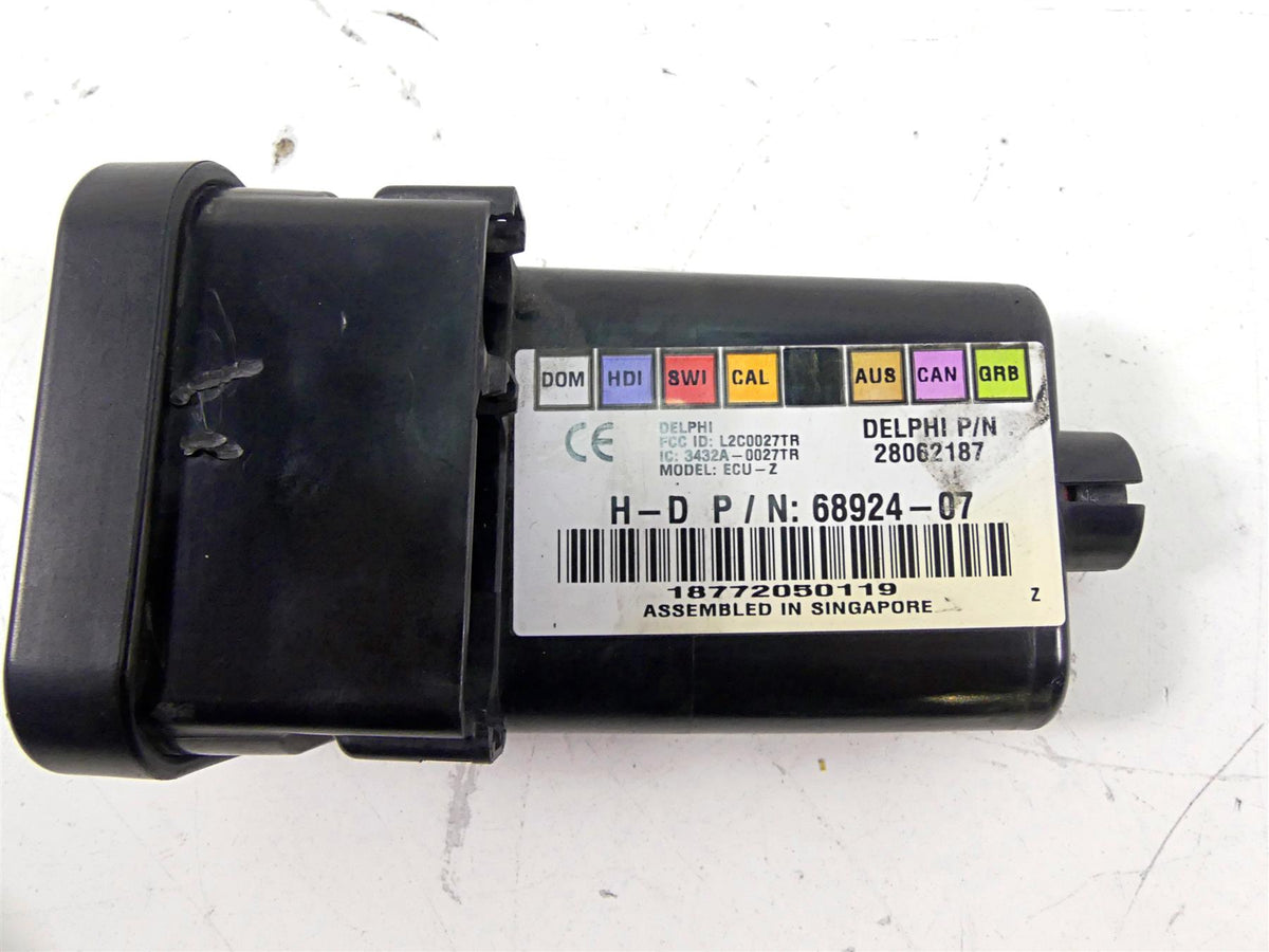 2008 Harley Touring FLHX Street Glide Tssm Turn Signal Security Module 68924-07 {{ shop.shopifyCountryName }} - Mototech271