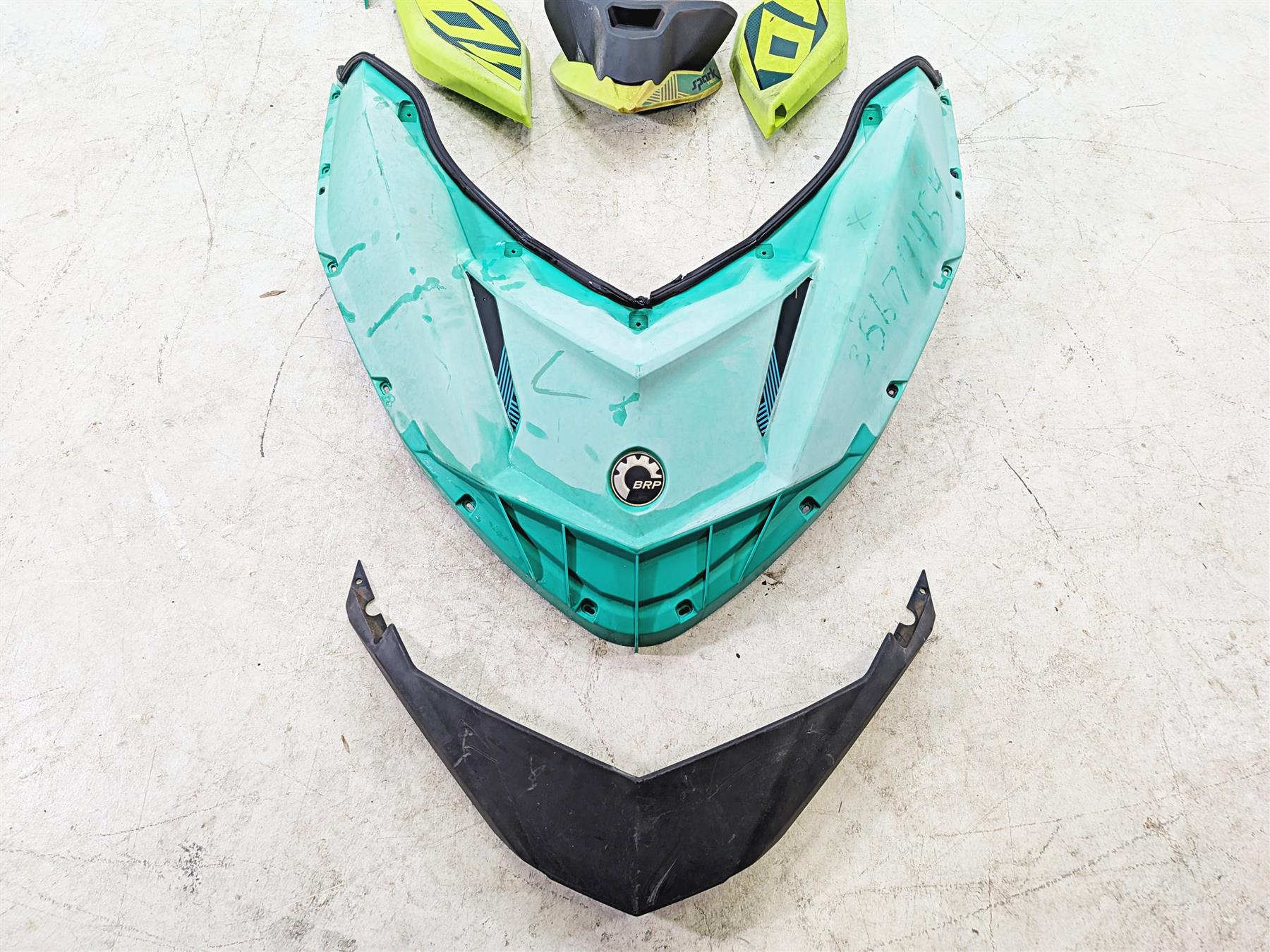 2021 Sea-Doo Spark 900 Trixx Outer Front Rear Fairing Cover Fender Deck Nose {{ shop.shopifyCountryName }} - Mototech271