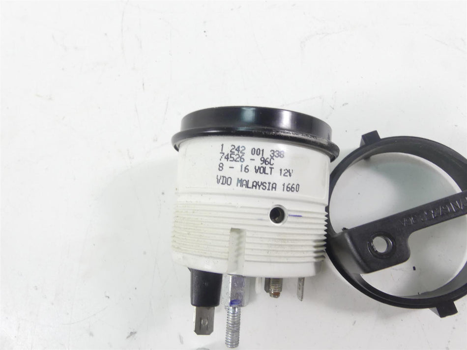 2011 Harley Touring FLTRU Road Glide Voltage Volt Meter Gauge 74526-96C {{ shop.shopifyCountryName }} - Mototech271