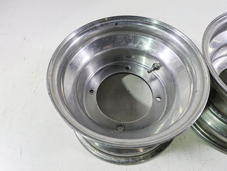 2001 Yamaha Banshee YFZ350 10x6 Douglas Alloy Alumium Front Wheel Rim Set {{ shop.shopifyCountryName }} - Mototech271